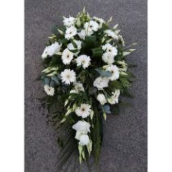 Liziantusz sírcsokor